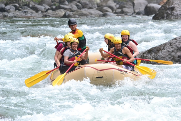 White water rafting