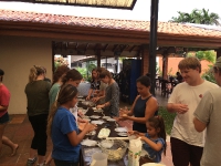 Cooking tortillas for lunch! _1