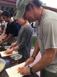 Cooking tortillas for lunch! _4